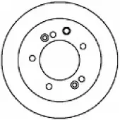 MAPCO 15578 Remschijf