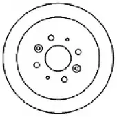 MAPCO 15576 Remschijf