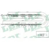LPR C0206B Handremkabel