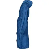 vidaXL Badjas KINN Blauw S Katoen