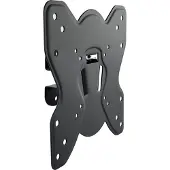 TooQ LP1942TN-B - Support - inclinaison et rotation - pour écran plat - métal - noir - Taille d'écran : 23"-42" - montable sur mur