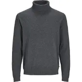 Jack & Jones Trui 'JJEBasic' donkergrijs