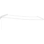 vidaXL Zonnescherm Frame Wit 500 × 350 cm Aluminium