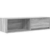vidaXL Tv-meubel 100x31x25,5 cm spaanplaat grijs sonoma