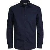 Jack & Jones Overhemd 'Cardiff' donkerblauw