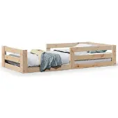 vidaXL Bedframe zonder matras massief grenenhout 80x200 cm