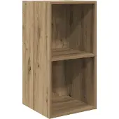 vidaXL Tv-meubelset 4 st Artisan Eiken Bewerkt hout