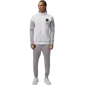 Nike Paris Saint-Germain Strike Trainingspak Hooded Full-Zip 2025-2026 Wit Grijs Zwart