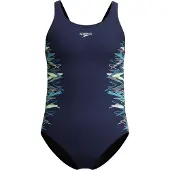 Speedo Placement Muscleback Badpak Meisjes 152