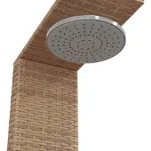 DKD Home Decor Buitendouche 100x100x241,5 cm poly rattan en acaciahout beige