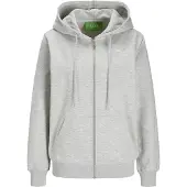 JJXX Sweatvest 'JXAbbie' lichtgrijs