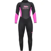 Trespass Aquaria 2 Mm Dames Neopreen Wetsuit Met Lange Mouwen En Rugrits