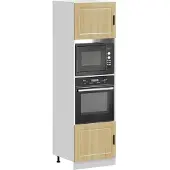vidaXL Ovenkasten 2 st Porto bewerkt hout sonoma eikenkleurig