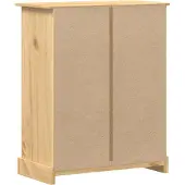 vidaXL Ladekast Corona 92x48x114 cm massief grenenhout