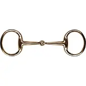 Ekkia Dun Massief Koperen Trensbit Goud 13.5 cm