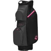 TaylorMade Cart Lite Cartbag 2026 - Zwart Roze
