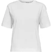 Selected femme Shirt 'SLFEssential' wit