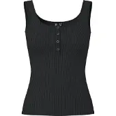 Pieces Top 'PCKitte' zwart