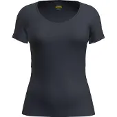 Icebreaker Siren SS Sweetheart Thermoshirt Dames Midnight Navy S