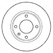MAPCO 15307 Remschijf