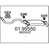 MTS 01.95550 Einddemper