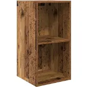 vidaXL Tv-meubelset 4 st 37 x 37 x 142,5 cm Oudhout