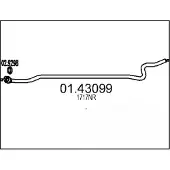 MTS 01.43099 Voorpijp