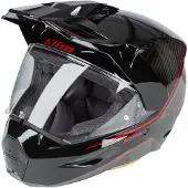 KLIM X1 Alpha Graphic Carbon Endurohelm Maat