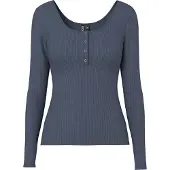 Pieces Shirt 'PCKitte' duifblauw