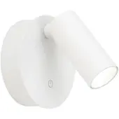 Orion LED-wandlamp Luxy, dimbaar, wit / opaal, Hal, Aluminium, Modern, LED wandlamp