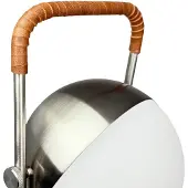 Dyberg Larsen Buitenverlichting , Mova, dimbare, Chroom, Woonkamer, Metaal, Scandinavisch