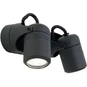 Orion Wandlamp buiten Vision, dimbaar, zwart, Aluminium, Wandlamp buiten