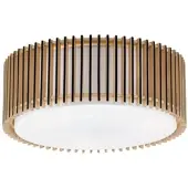 Orion Plafondlamp Tarta, dimbaar, hout licht, Woon-/ Eetkamer, Hout, plafondlamp hout
