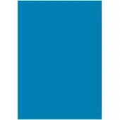 Folia - Fotokarton Folia 2zijdig 50x70cm 300gr nr34 middenblauw | 10 stuks