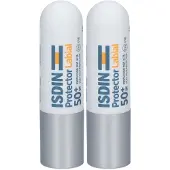 Isdin Protector Lippenbalsem Spf50+ 2x4 g Lippenstift