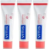 Vitis Anti Cariës Tandpasta 3x75 ml Tandpasta