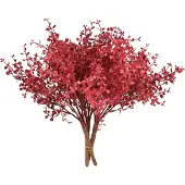 Viana Eucalyptusstruik rode kunstplant eucalyptus 28cm 3st, 3 Stück