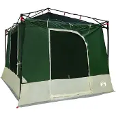 vidaXL Binnentent met dak met opslag Groen 290 x 288 x 234 cm taft