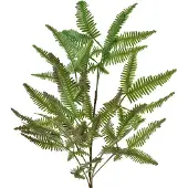 Viana Kunstvaren kunstplant varenbladeren groen 44cm