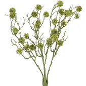 Viana Decoratieve tak amberboomvruchten lichtgroen 48cm