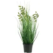 Viana Quaking Grass Kunstgras Kunstpotplant 36cm