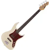 Gear4Music LA II Bass Guitar by Ivory