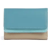 Mywalit Portemonnee beige / blauw / turquoise / geel