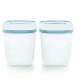 Tupperware diepvriesdozen set van 2 (1.1 liter inhoud per stuk)