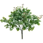 Viana Bruiloftsdecoratie eucalyptustakken met bloemen decoratief boeket groe