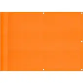 vidaXL Balkonscherm Oranje 75x700 cm 100% Polyester Oxford