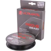 Ultimate Pro-8 Braid 150m Black 0.08mm 5kg - Gevlochten Lijn