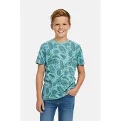 Cars T-shirt blauw Jongens Katoen Ronde hals Blad - maat 164