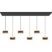 Highlight 6 Lichts Hanglamp Mini Enzo Dimbaar