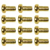 Boston SS-18-G Dome Head Schroefbolletjes - 3,0x5mm, 12 Stuks, Goud